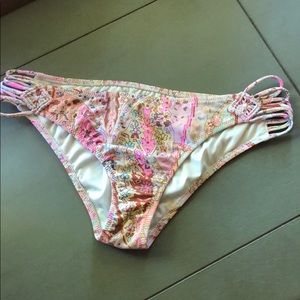 Victoria’s Secret strappy macramé bikini bottom